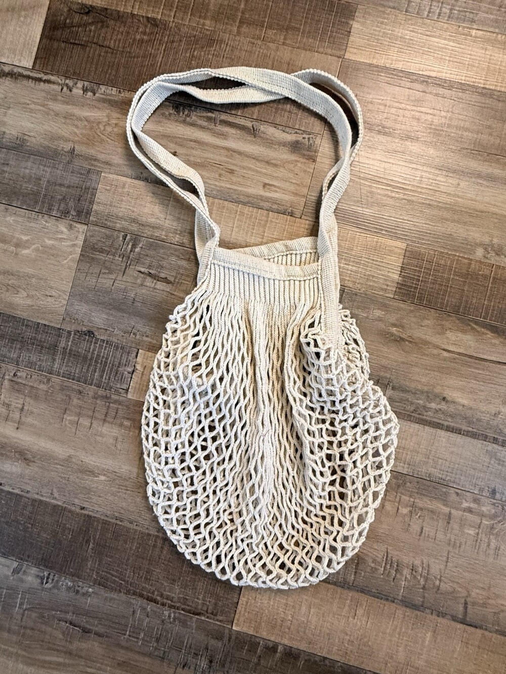 Joann's Cotton Net Bag Crochet Seashell Beach Decoration